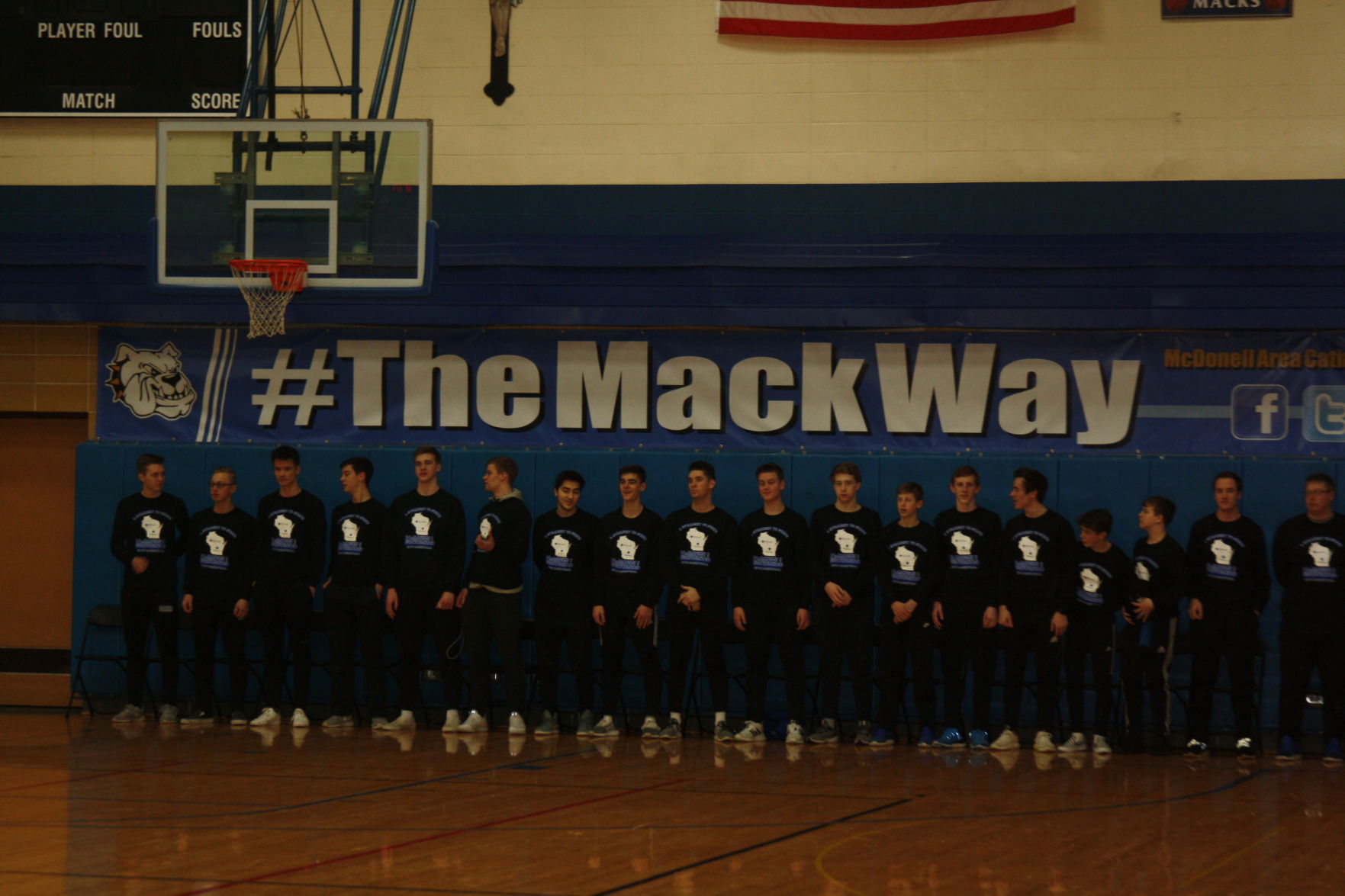 McDonell Pep Assembly